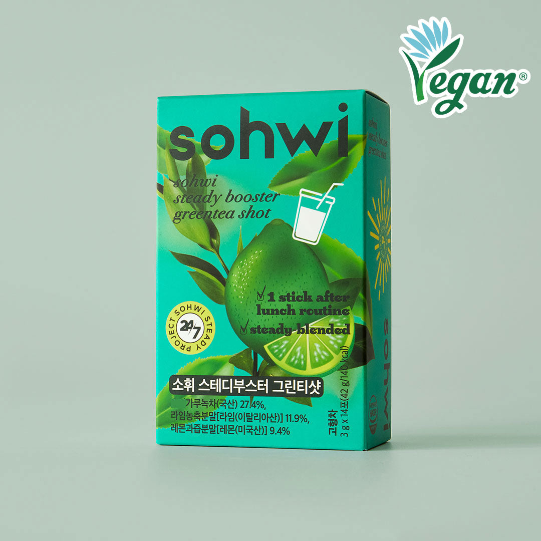 Sohwi Steady Booster Greentea Shot